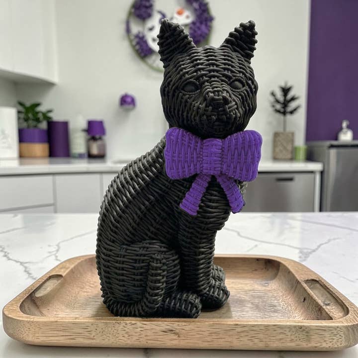 Gia Roma - Wholesale Decorative Figurine - Black Cat Decoration, Farmhouse Halloween Home Decor Statues4