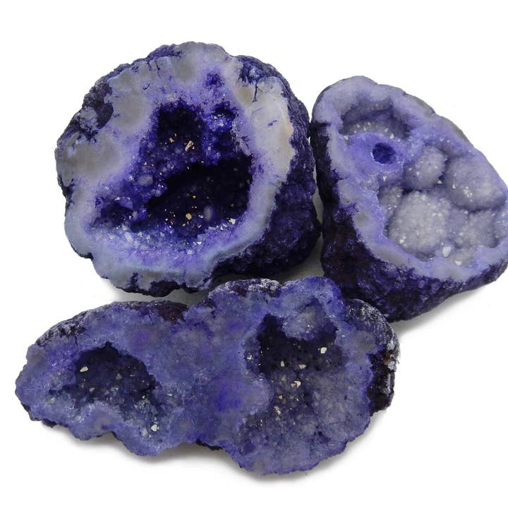 Rock Paradise - Wholesale Spiritual Stone/Crystal - Large Geode Half - Dyed Druzy Geodes - YOU CHOOSE THE COLOR - Gorgeous Display Piece (RK27)