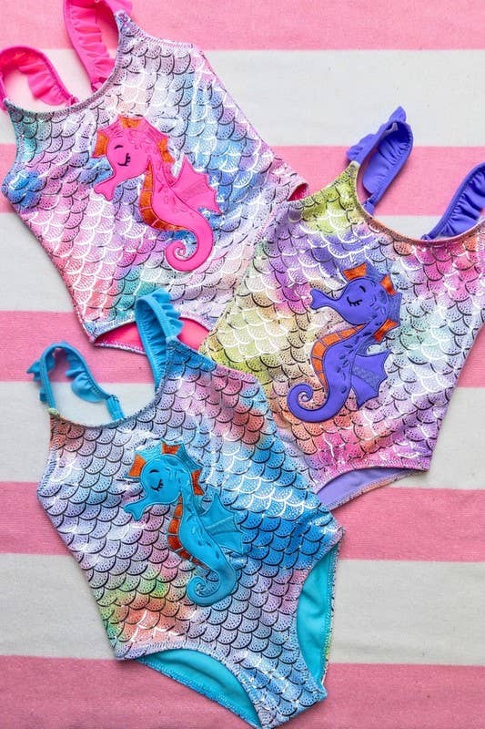 Yira - Wholesale One Piece Swimsuit - Kids - Sparkling Seas One-Piece Swimsuit1