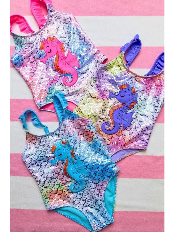 Yira - Wholesale One Piece Swimsuit - Kids - Sparkling Seas One-Piece Swimsuit1