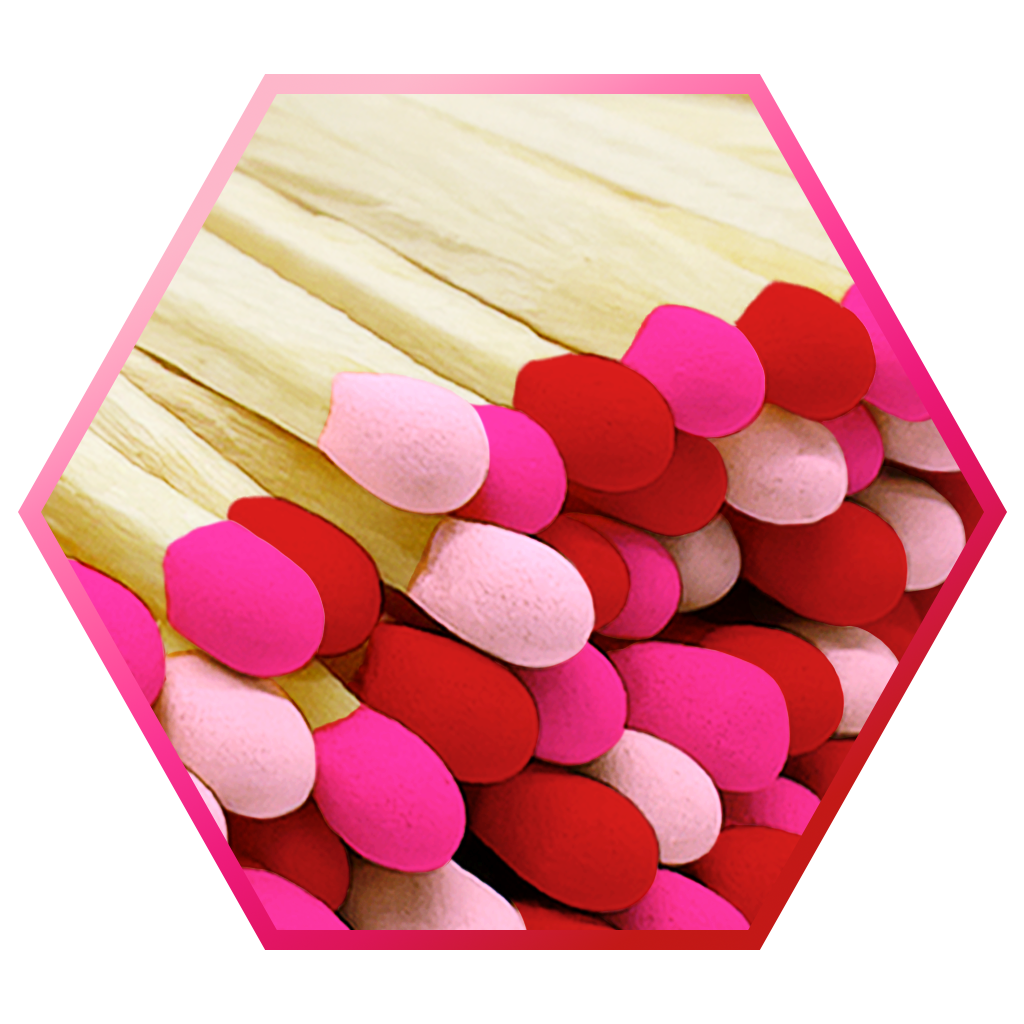 Thankful Greetings - Wholesale Matches - 2" Matches - sets of 500s Bulk / Loose / Raw23