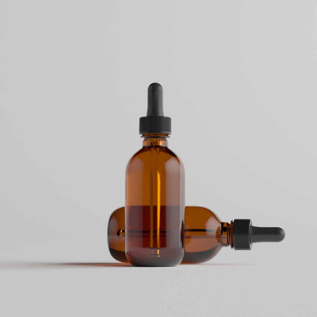 Acala Online – wholesale Essential oil holder – 100ml Amber Glass Dropper Bottle With Pipette1