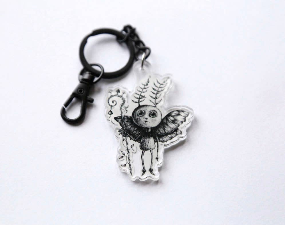 ScreamPrintShop - Wholesale Keychain - Women's - Faerie Keychain | Acrylic | Fairy | Spooky Cute | Cottagecor3