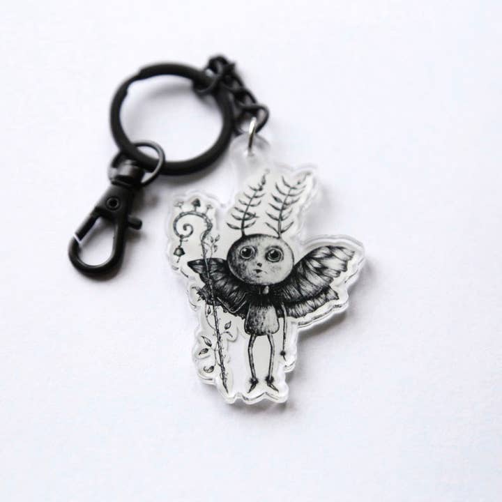 ScreamPrintShop - Wholesale Keychain - Women's - Faerie Keychain | Acrylic | Fairy | Spooky Cute | Cottagecor3