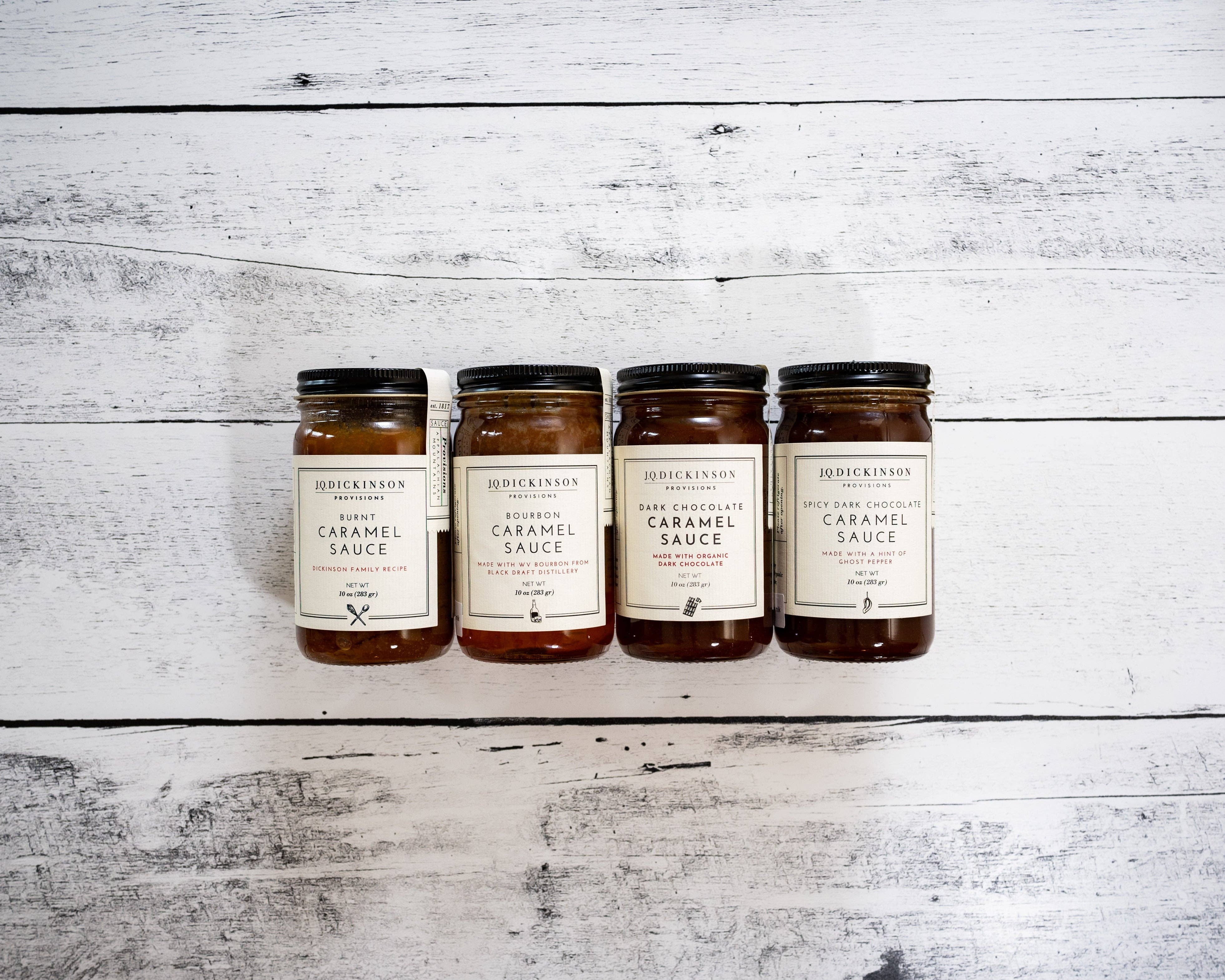 J.Q. Dickinson Appalachian Mercantile - Wholesale Caramel sauce - Organic Caramel Sauces