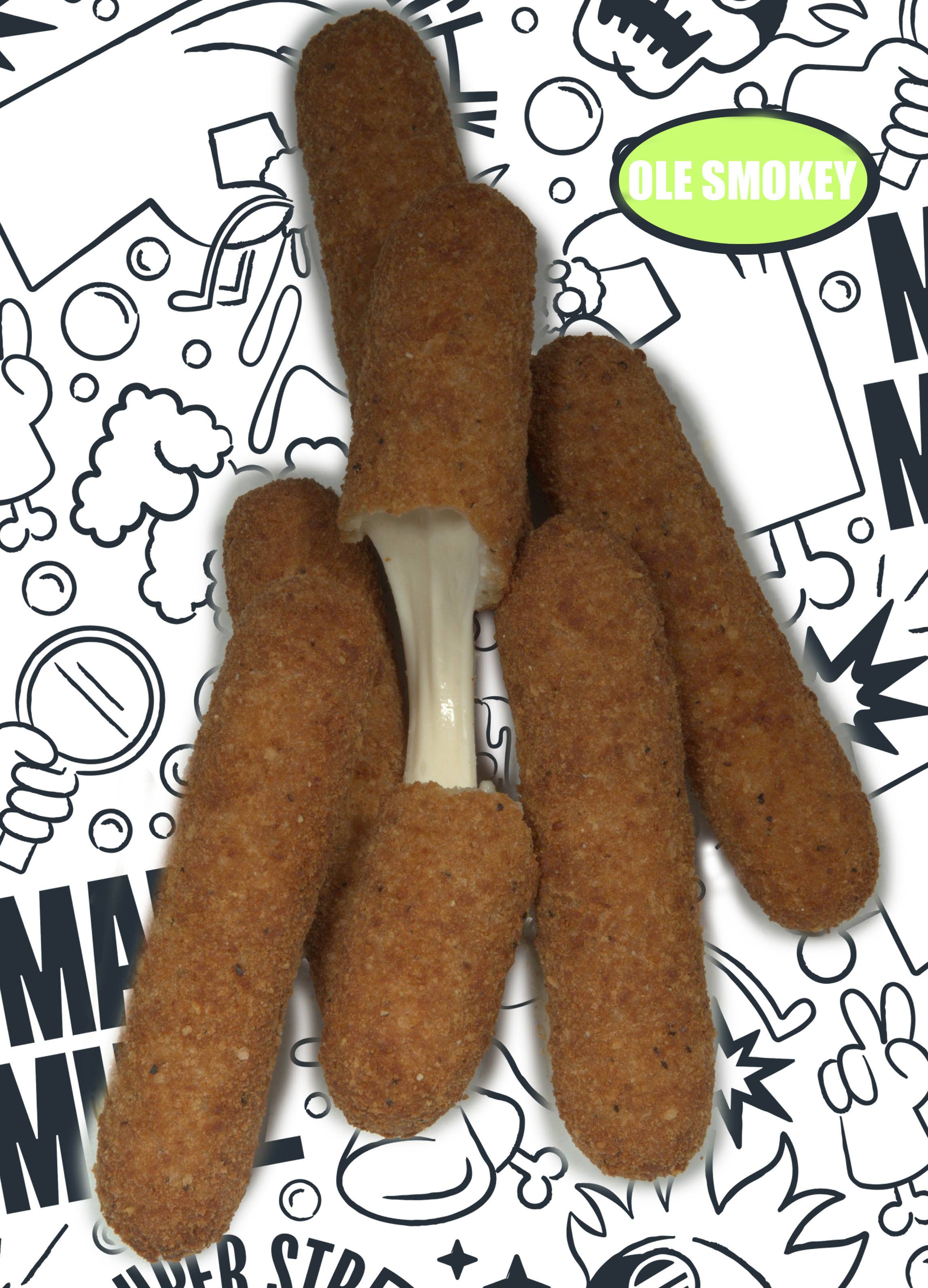 Mad Mutz - Wholesale Cheese - MadMutz® Mozzarella Sticks (24 selected 5 Packs) 5