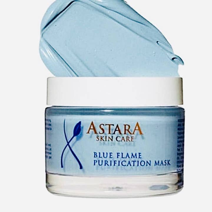 Astara Blue Flame Purification Mask - Anti-Aging, Deep Cleansing, Celebrity Favorite for wholesale by Facetreasures Boutique