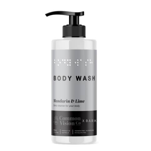 Braille Body Wash for wholesale by BARKLY BASICS