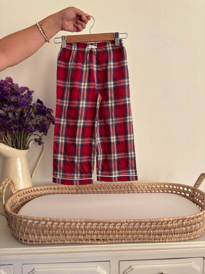 Maria Jasmim Baby & Child - Wholesale Sleepwear Set - Kids - Classic Red Checkered Pajamas1