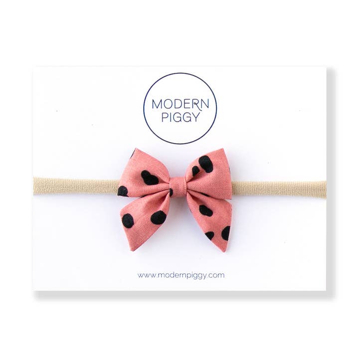 Gespot | Mini Piggy Bow voor wholesale door Modern Piggy