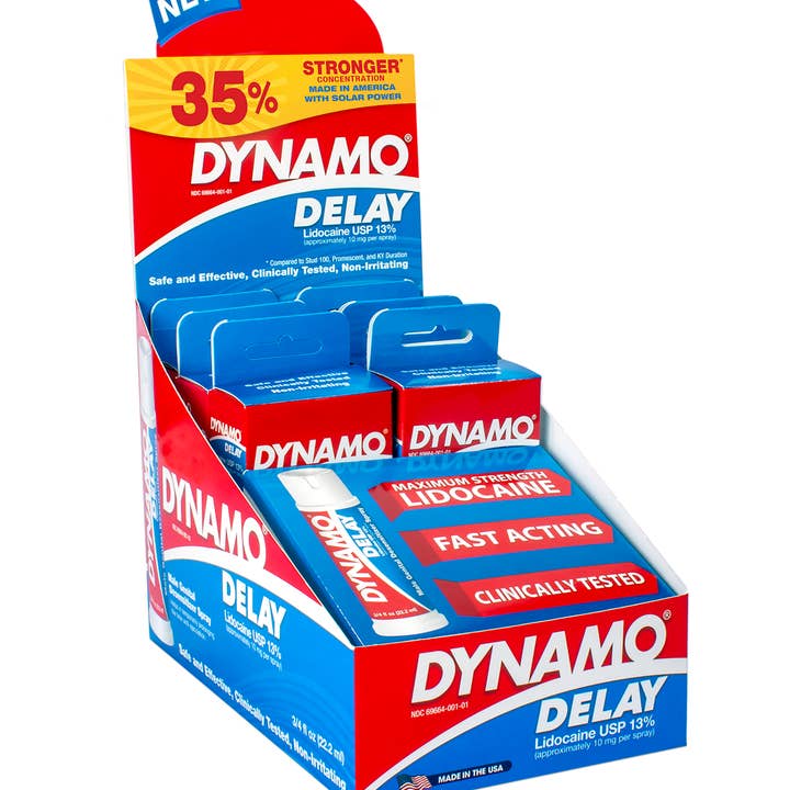 Screaming O - Wholesale Personal Lubricant - Dynamo Delay Spray - 6 Pack In Pop Box1