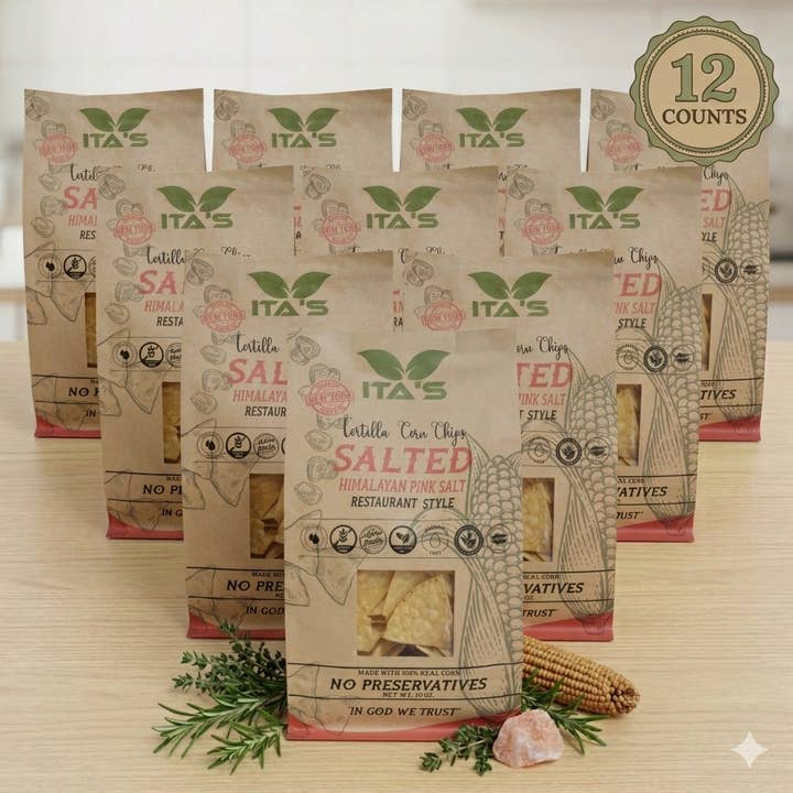 Croustilles de tortillas salées Ita's pour la vente par Ita's