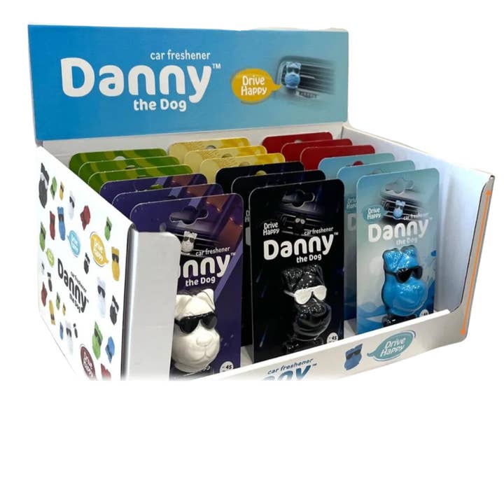 Only An Ocean Europe - Wholesale Luchtverfrisser voor in de auto - Uniseks - Danny The Dog – Toonbankdisplay