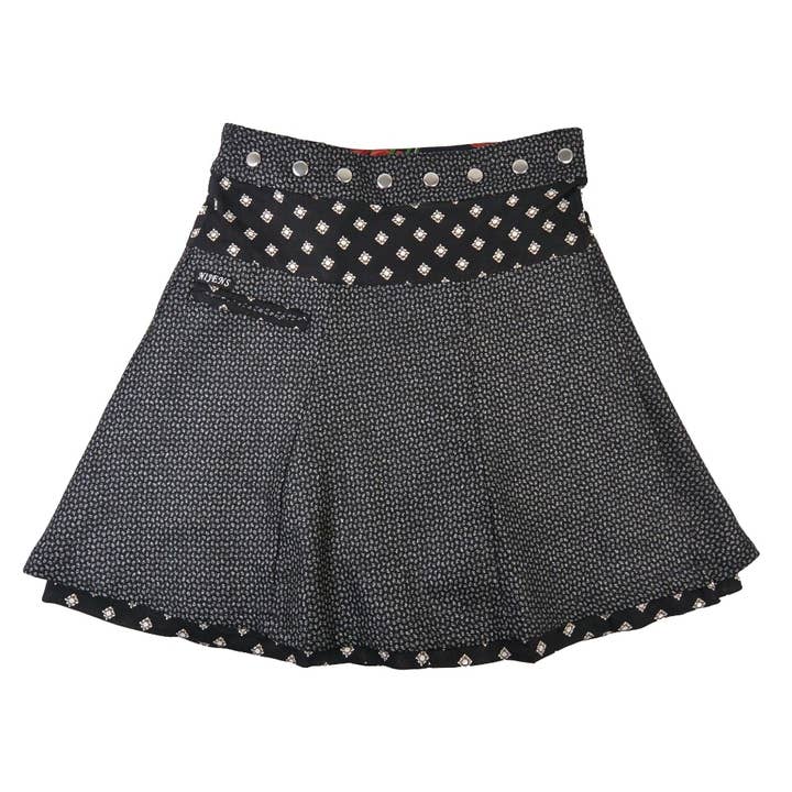 Saia reversível SOUFFLE Tweed Long 340 por atacado de Nijens