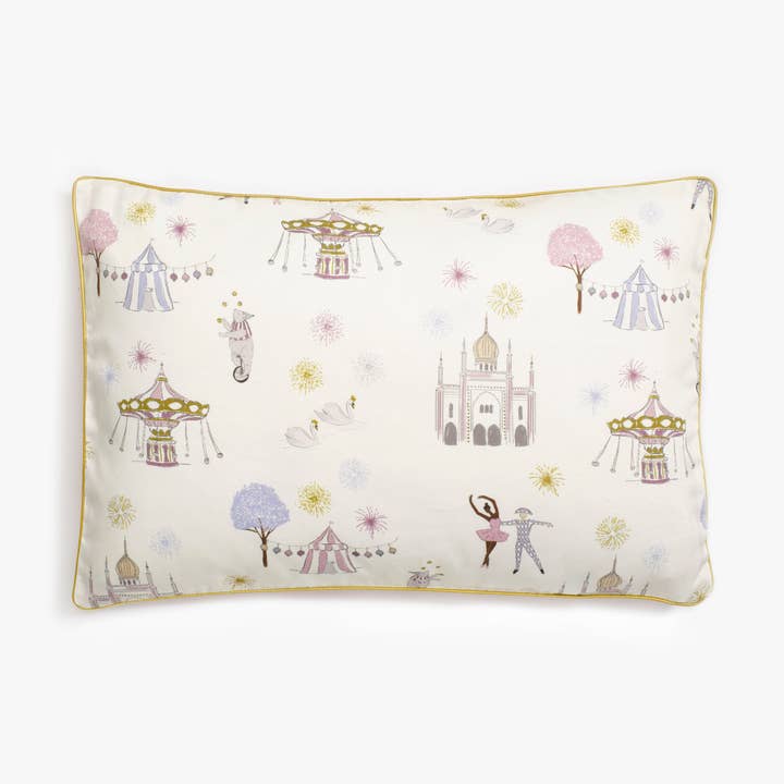 Adventures in Wonderland Toddler Pillow - Rose for wholesale by Gooselings