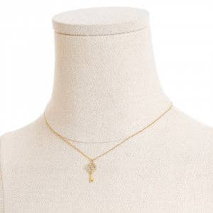 Collar con colgante de llave de buena suerte para venta al por mayor de Morana