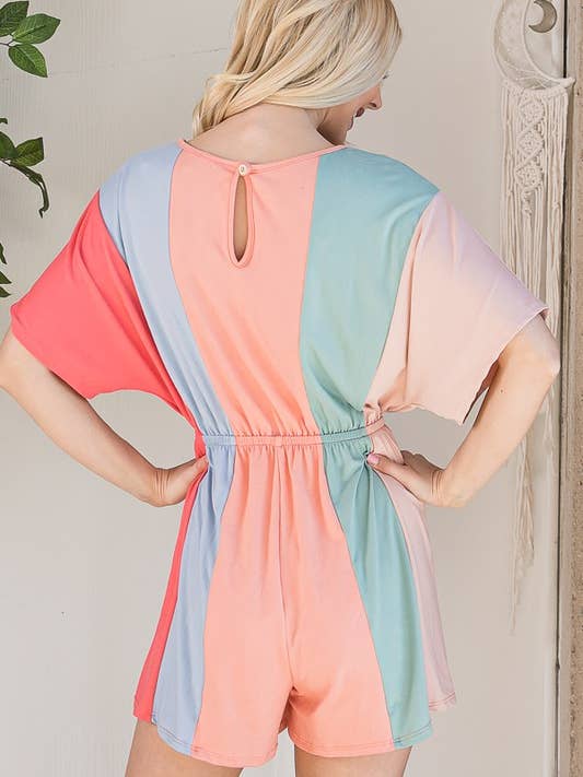 MULTICOLORE LMR5259-Cassie Combishort Multicolore en vente sur Faire8