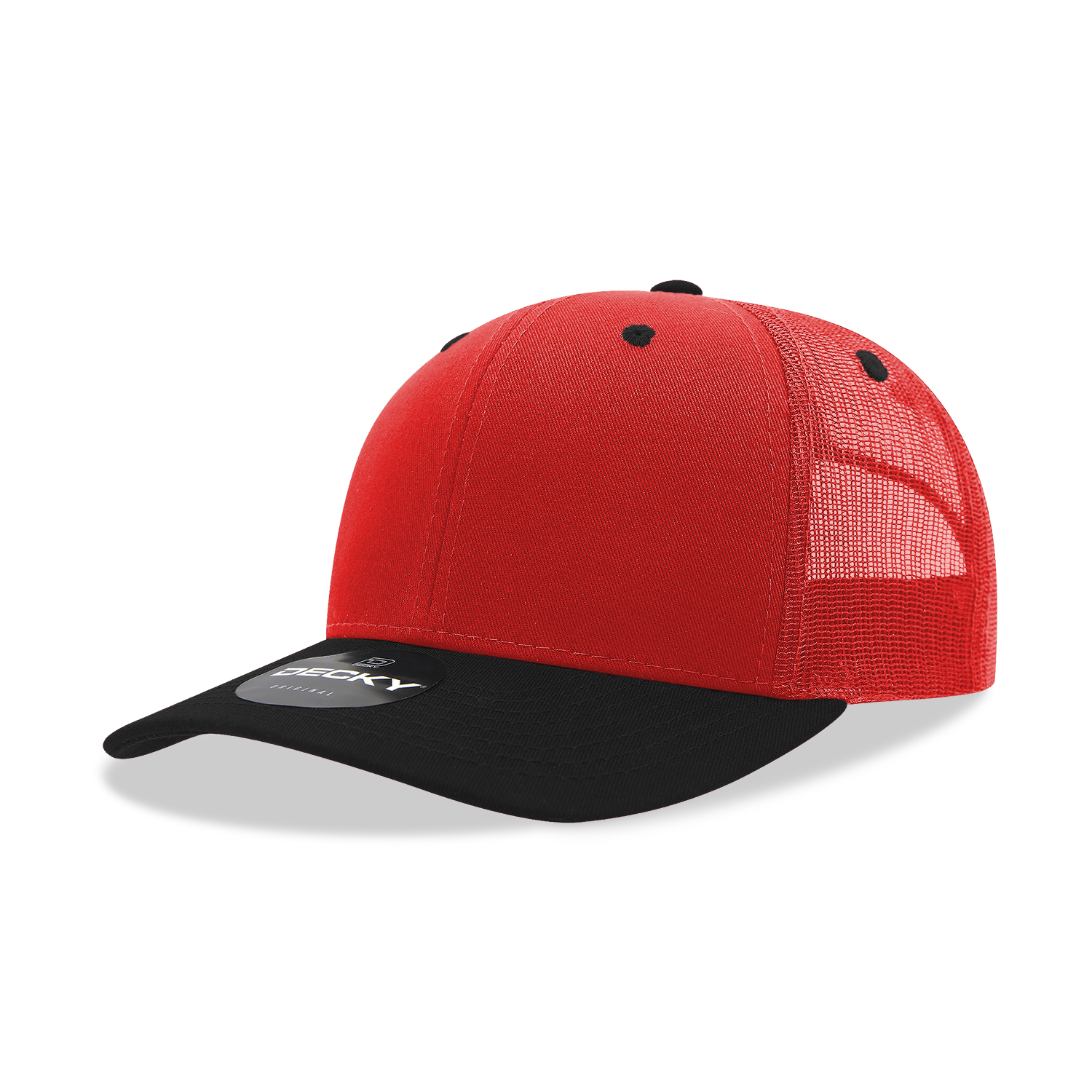 The Park Wholesale - Vente Casquette de camionneur – unisexe - Casquette Trucker classique Decky 6021, 6 panneaux, style mid pro42