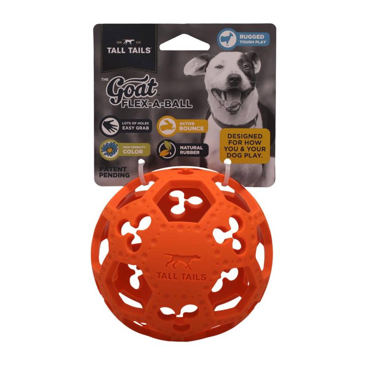Tall Tails - Wholesale Pet Fetch Ball - Dog - GOAT Sport Flex-a-Ball Dog Toy4