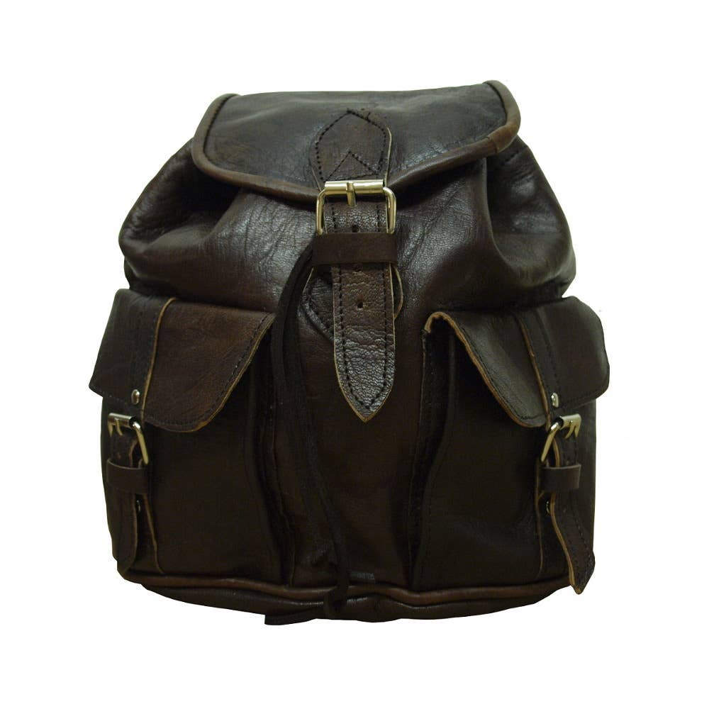 BERBER LEATHER – wholesale Backpack – Women's – Small Leather Rucksack3