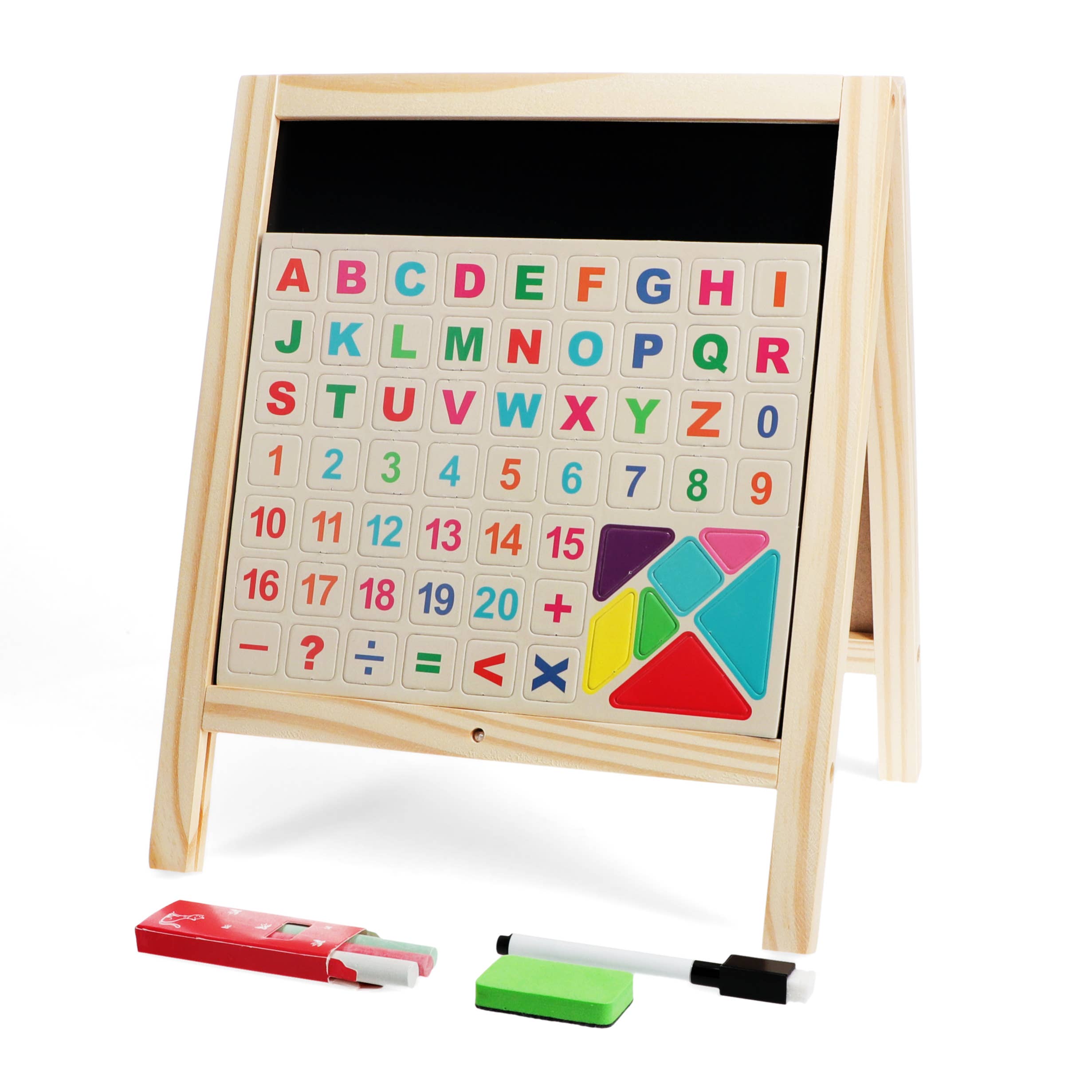 Rex B2B - UK - Vente Jouet classique – enfant - Ensemble de chevalet avec tableau noir et tableau blanc de table1
