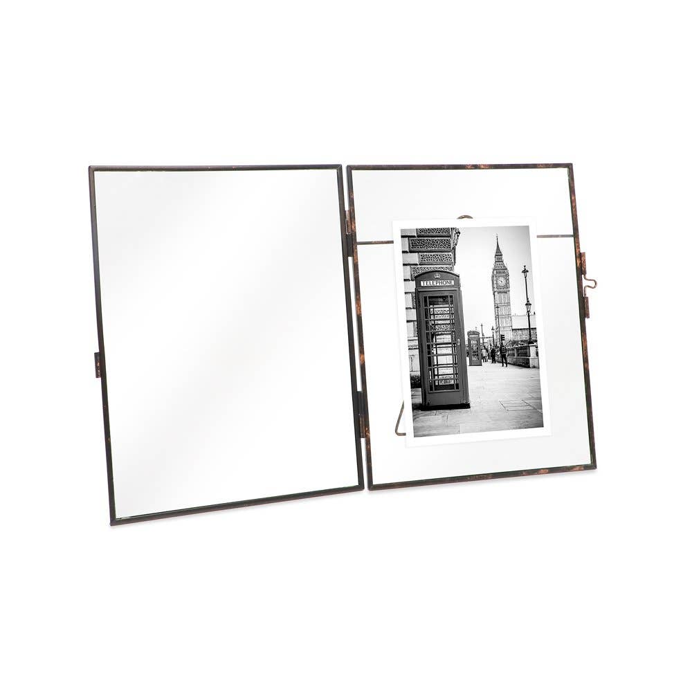 Isaac Jacobs International - Wholesale Picture Frame - Isaac Jacobs Metal Floating Picture Frame w/ Locket Closure20