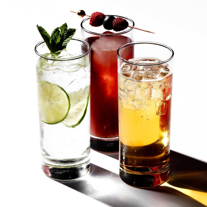 Highball Glasses Heavy Base Tom Collins Glasses 12oz (1pc) for wholesale by Lemonsoda