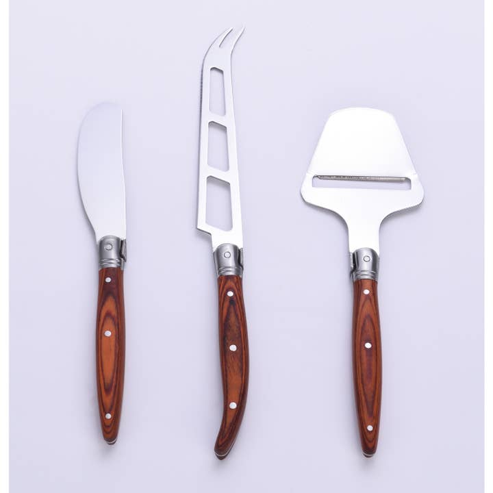 LAGUIOLE HERITAGE - Vente Sets de couteaux - Laguiole Heritage Set de 3 couteaux: à beurre et fromages