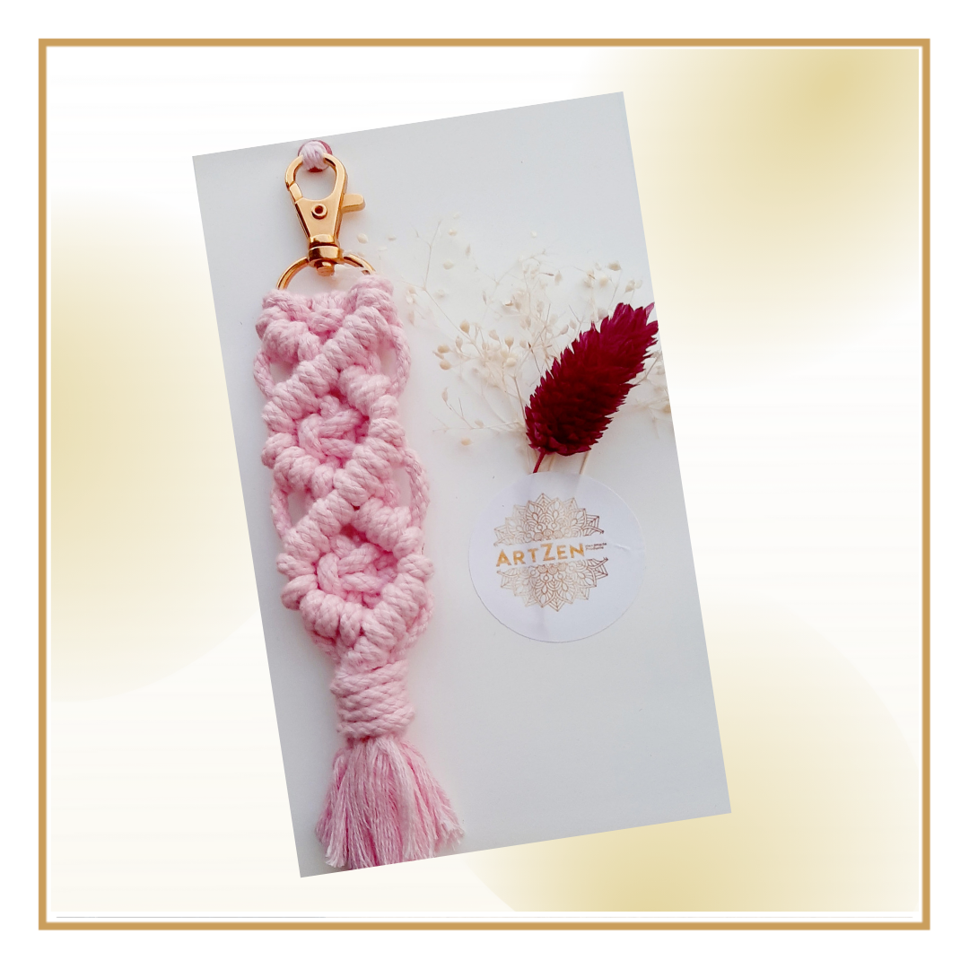 ArtZen – wholesale Keychain – Women's – Keychain macramé2