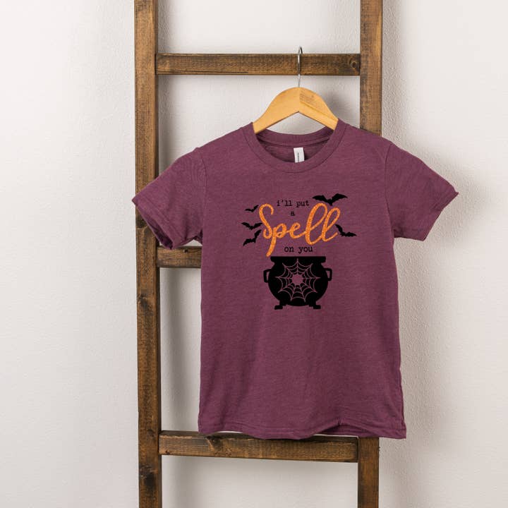 Jag ska sätta en förtrollning på dig | Småbarn kortärmad Crew Neck för wholesale av The Juniper Shop Wholesale