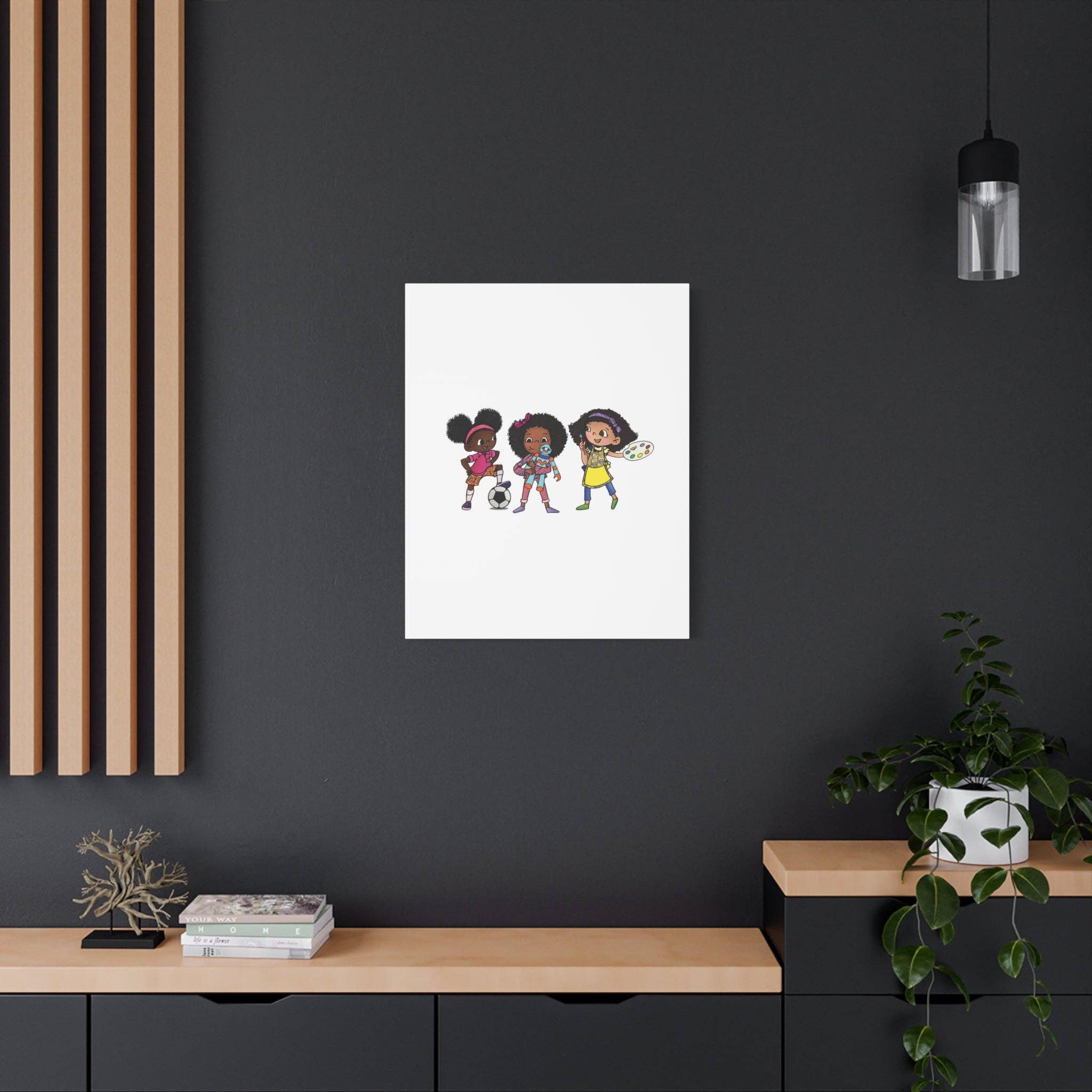 Ikuzi Dolls - Wholesale Art Print - Kids & Baby - Kids' Canvas Wall Art - Playful Characters for Creative Spaces185