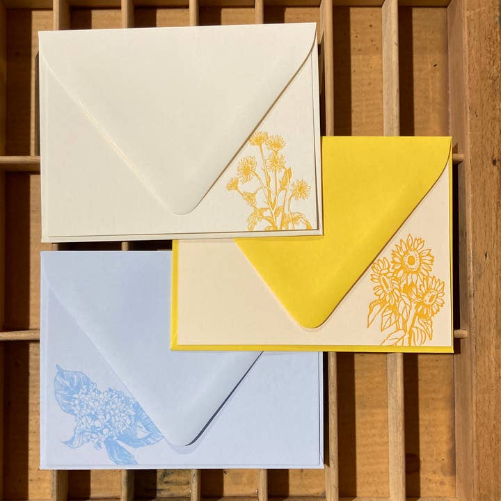 Variety Pack Botanical Notecards for wholesale by Wishing Flower Press & Bindery
