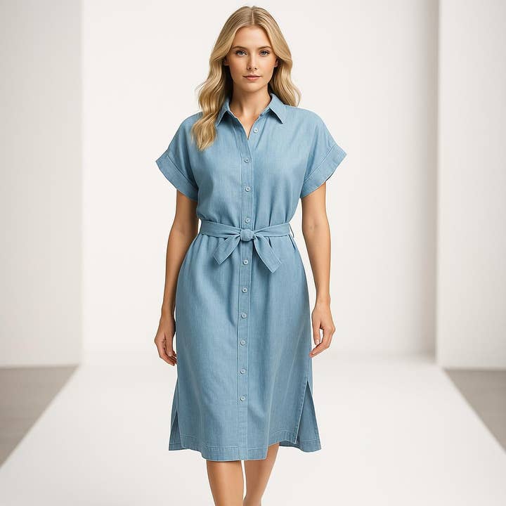 Denim jurk voor wholesale door IVY IMPORT INC