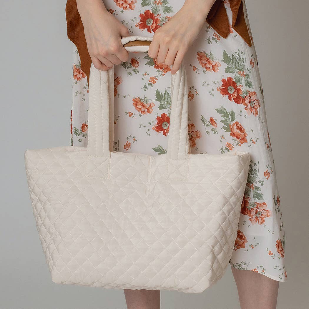 Fashion City - Vente Tote bag – femme - Sac fourre-tout matelassé rembourré12