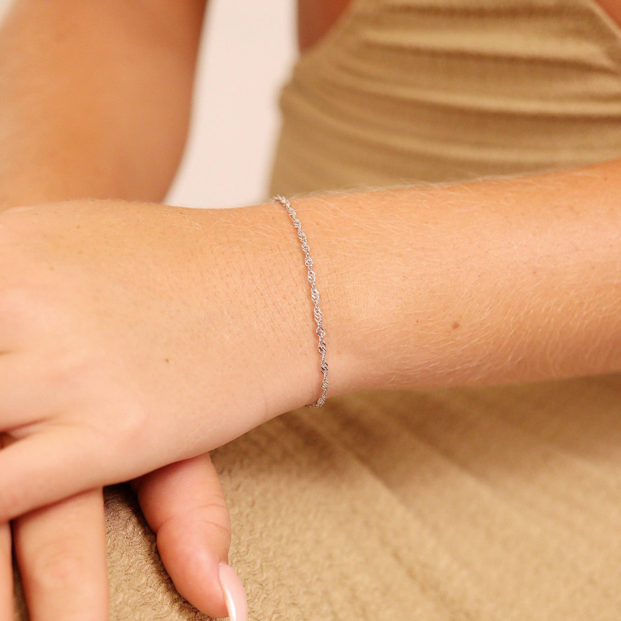 WJW - Wholesale Craft Supplies - Stainless Steel Singapore Chain By The Foot1