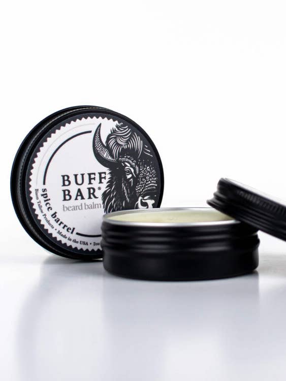 Spice Barrel Bison Tallow Beard Balm - 2oz for wholesale by Big Crazy Buffalo