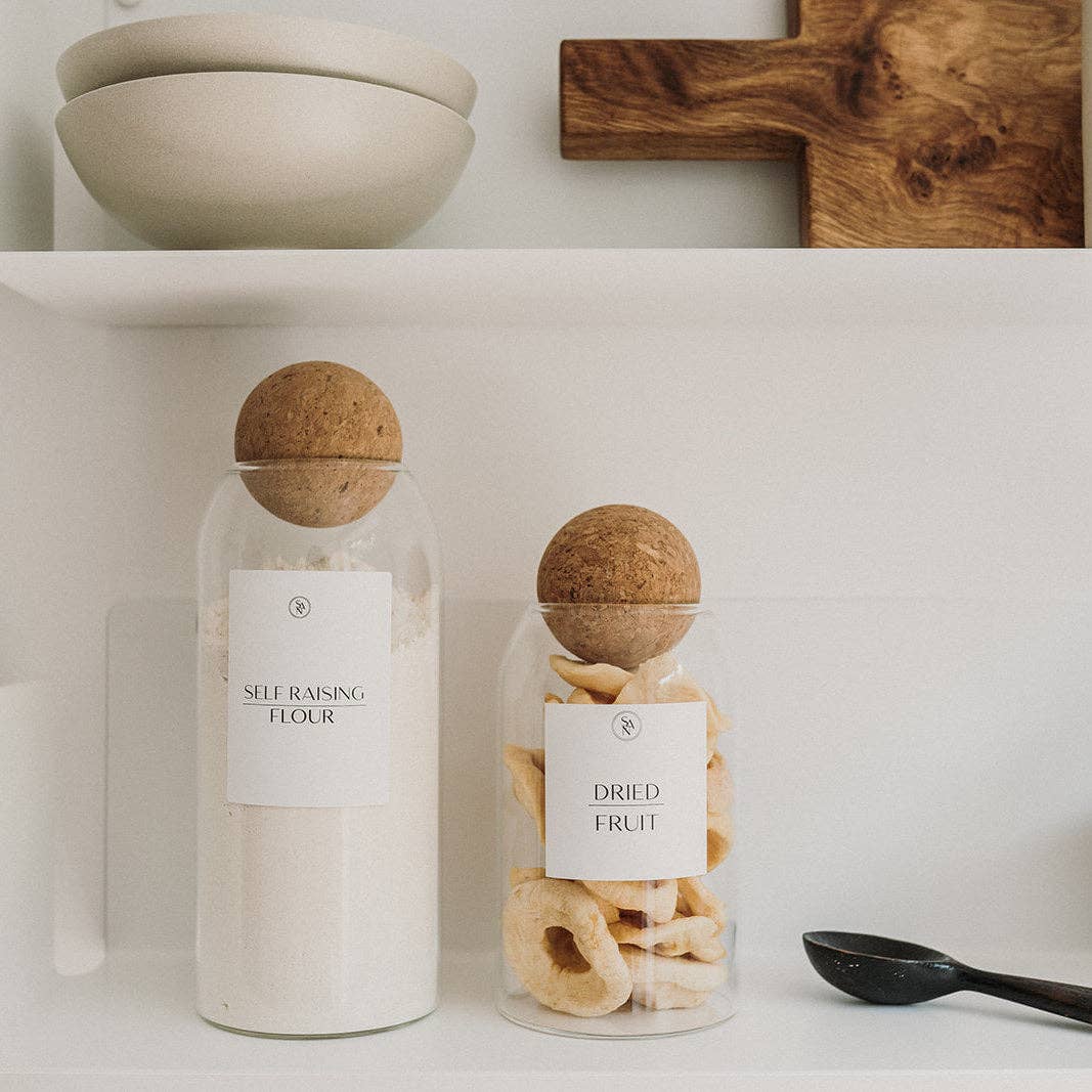 So At Nature - Wholesale Jar - Glass Jar with Cork Ball Lid 500ml (Perfectly Imperfect) - Perfekti2