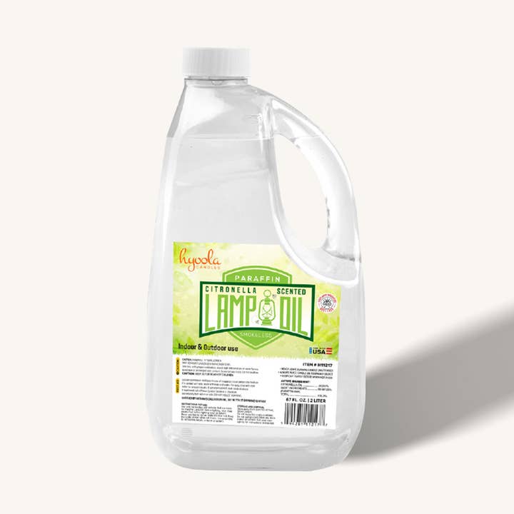 Citronella Scented Lamp Oil - 2 Liter for wholesale by Hyoola Candles