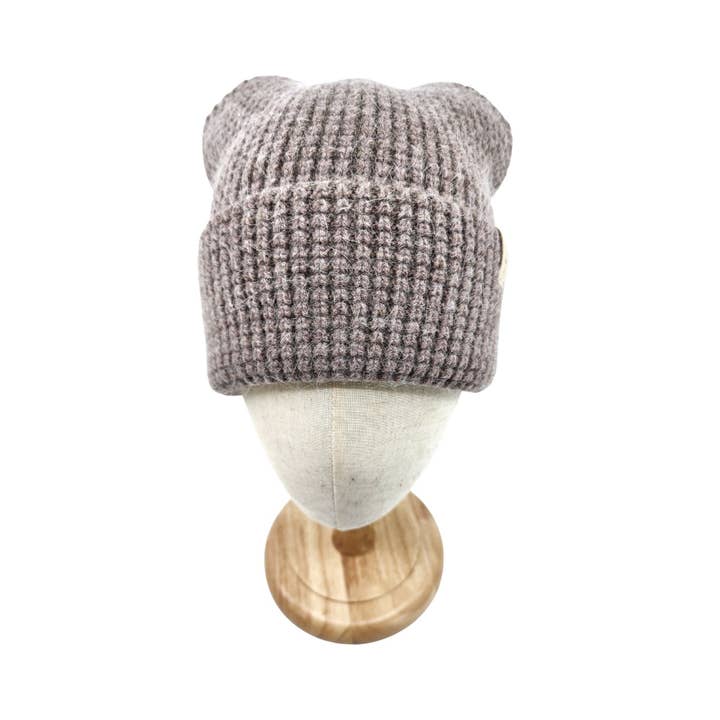 Hatzzi - Wholesale Beanie - Women's - Fuzzy Knit Cuffed Winter Beanie3