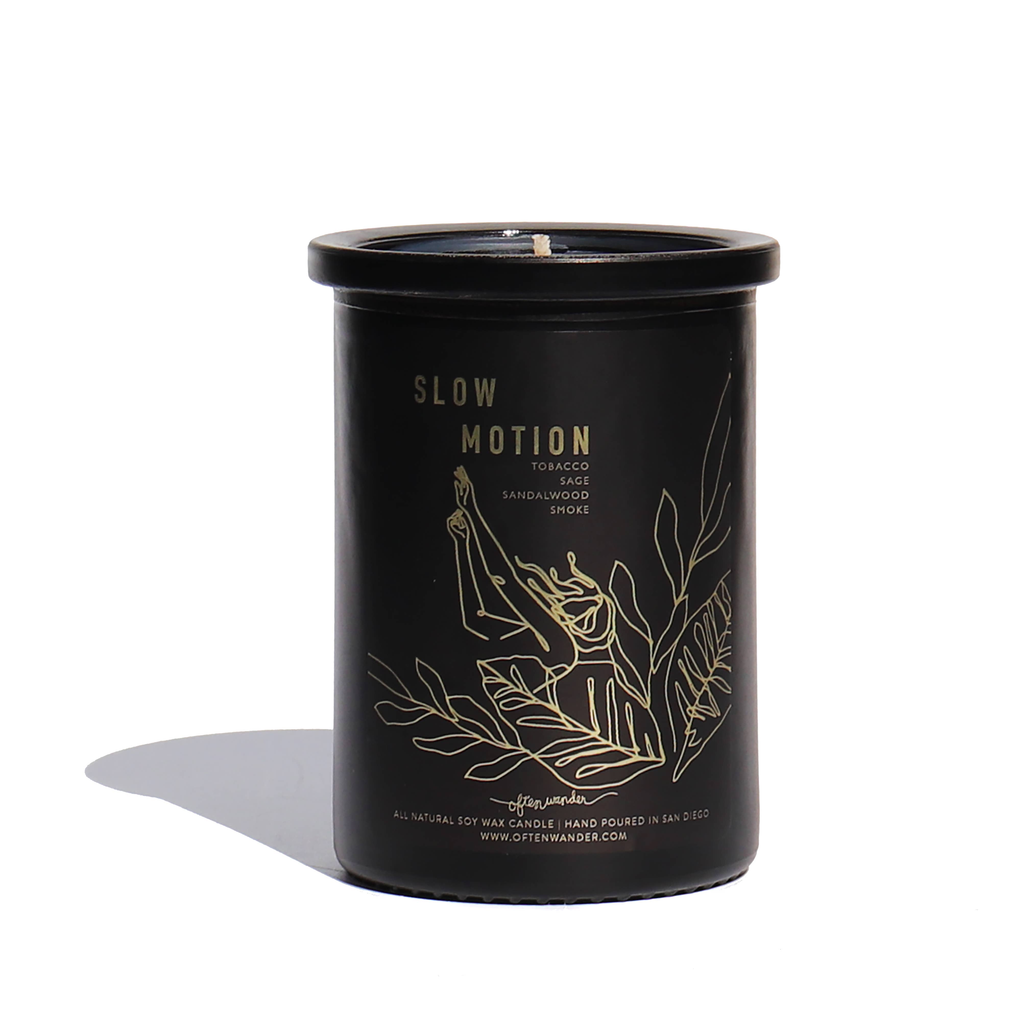 Often Wander - Vente Bougie en bocal - Slow Motion - Bougie d'ambiance0