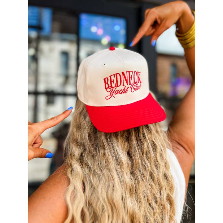 Pierce + Pine - Venta al por mayor Gorra de béisbol - Mujer - Gorra Redneck Yacht Club