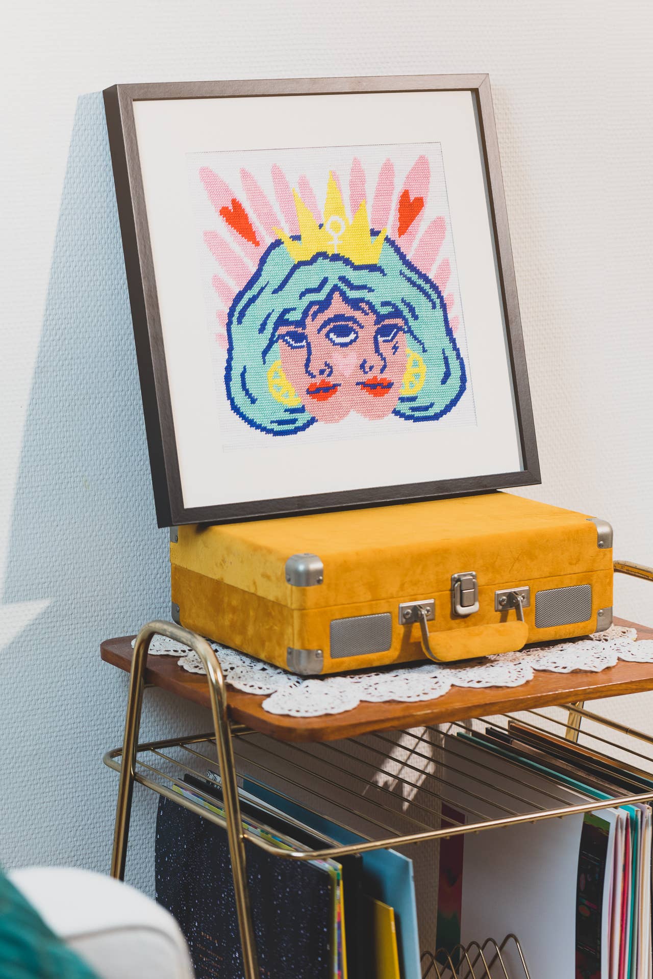 La Cour des Miracles - Wholesale Embroidery/Cross Stitch Supplies - All Empresses Canvas Kit3