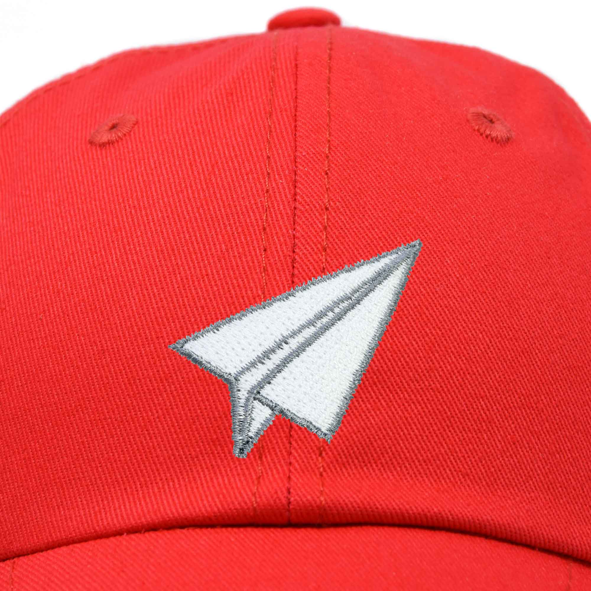 Dalix – Engroshandel Baseballkasket - Unisex – DALIX Paper Plane Hat Broderet Herre Dame Baseball Cap13