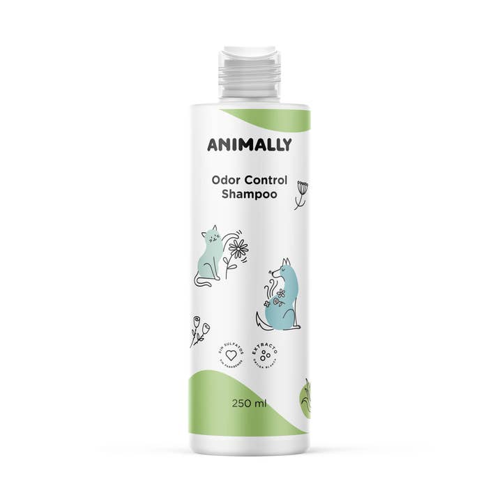 Odor Control Shampoo 250 ml for wholesale by ANIMALLY - Taking care of your pet's health -