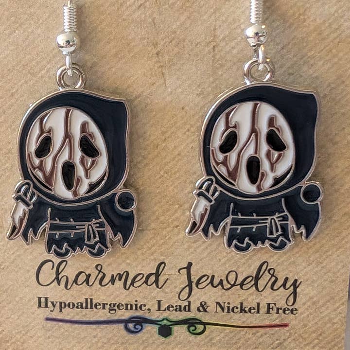 Con-Quest Crafts - Wholesale Jewellery set - Horror Movie Character Earrings, Necklaces, Zipper Pulls19