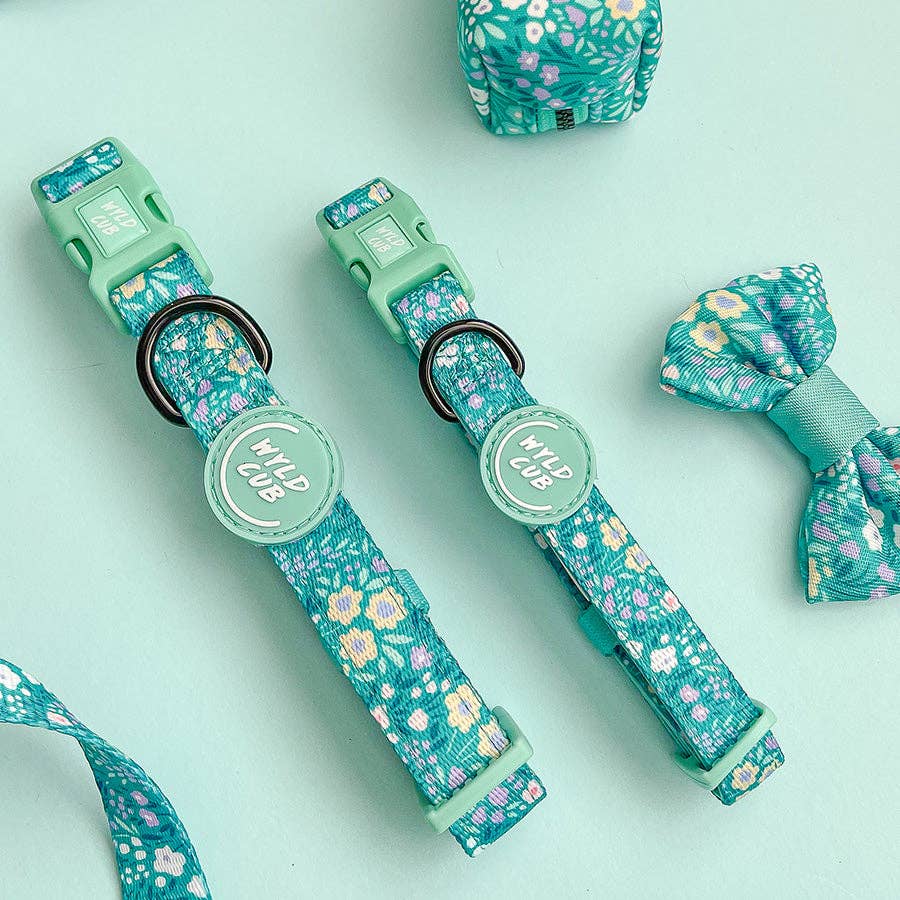 WYLD CUB – wholesale Pet collar – Dog – Adjustable Dog Collar: Notting Hill Mint3