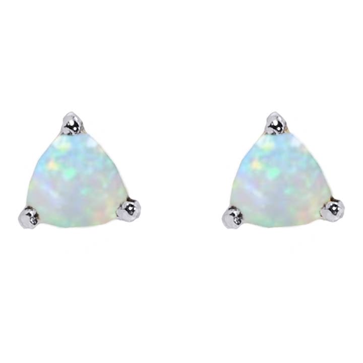 Opal Sparkle Triplex Stud Earrings for wholesale by Esprit Creations