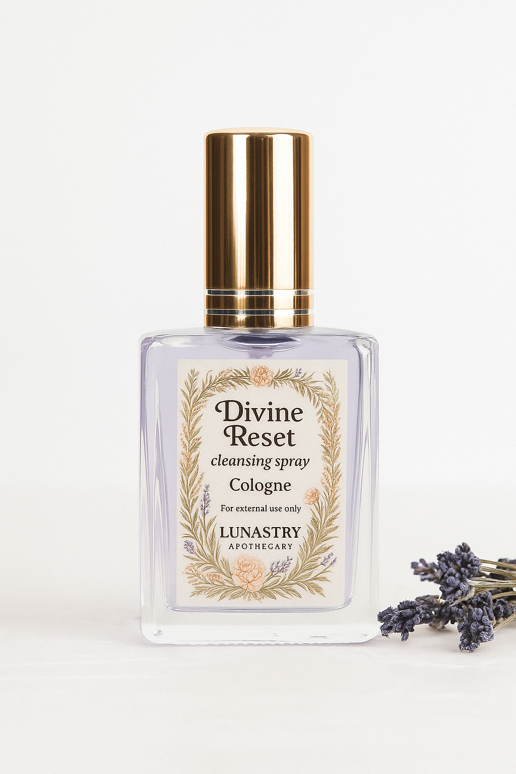 Lunastry - Wholesale Aromatherapy Mist - Lavender Divine Reset Cleansing Spray0