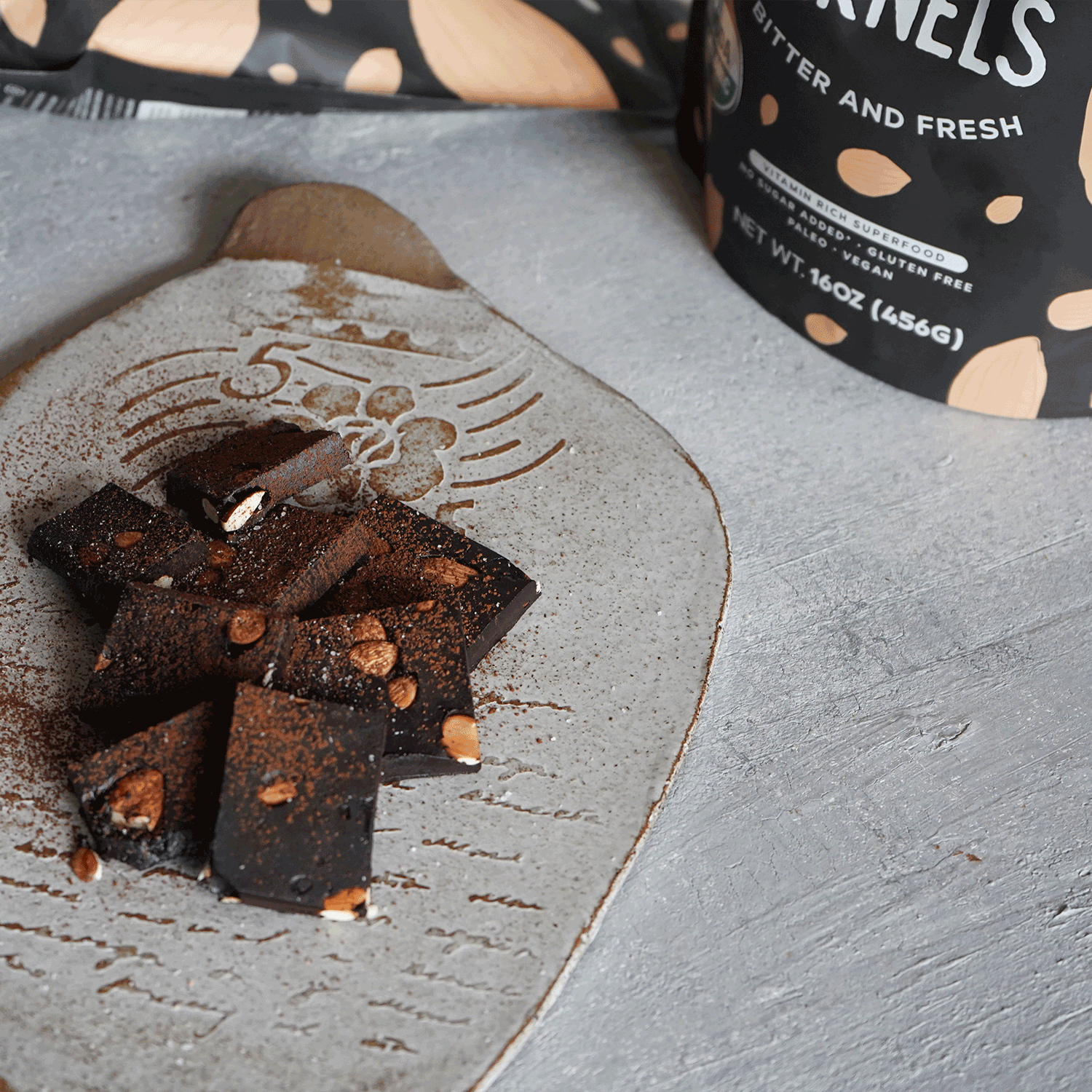 DRYBOX - Wholesale Dried/Dehydrated Fruit - Drybox Organic Bitter Apricot Kernels 1LB X3 PACKS BULK SIZE2