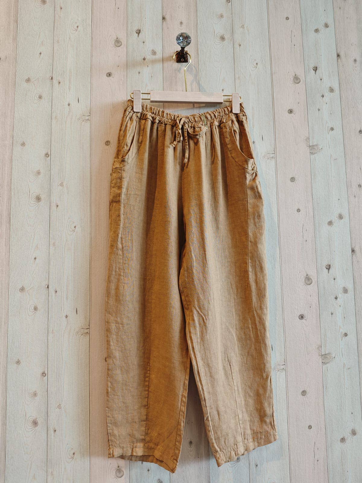 Linen & More - Vendita all'ingrosso Pantalone - Donna - Pantaloni base in lino 100% REF 65225